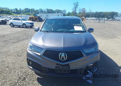 2019 Acura Mdx Tech A-Spec Pkgs из США, поврежденный, VIN 5J8YD4H08KL021622